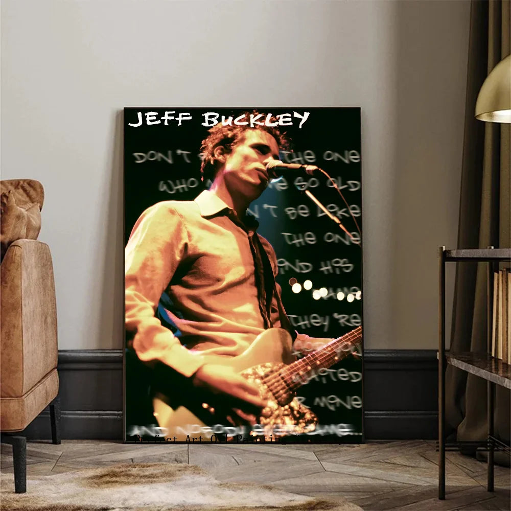 Poster in beige en zandtinten