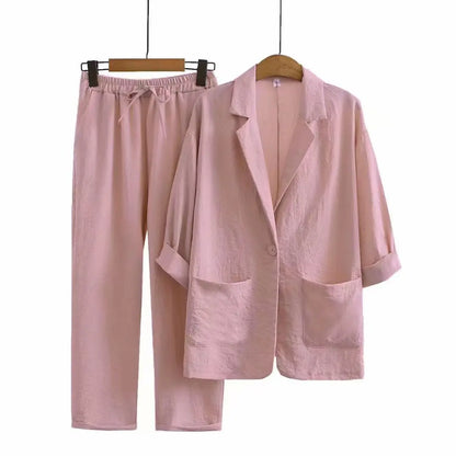 Feestelijk dames broekpak met diepe hals – Avondchic