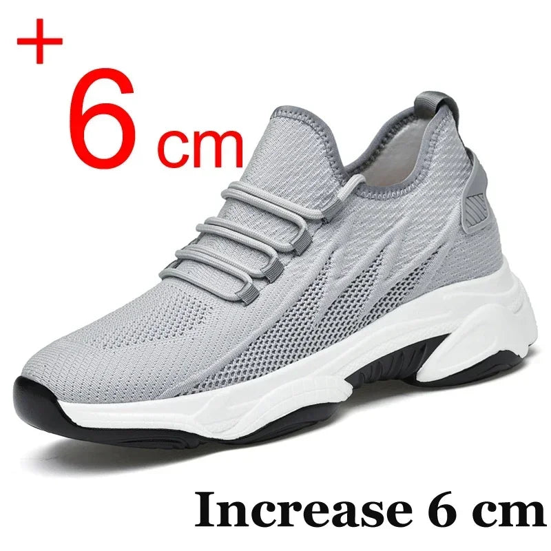 Heren schoenen met canvas bovenkant