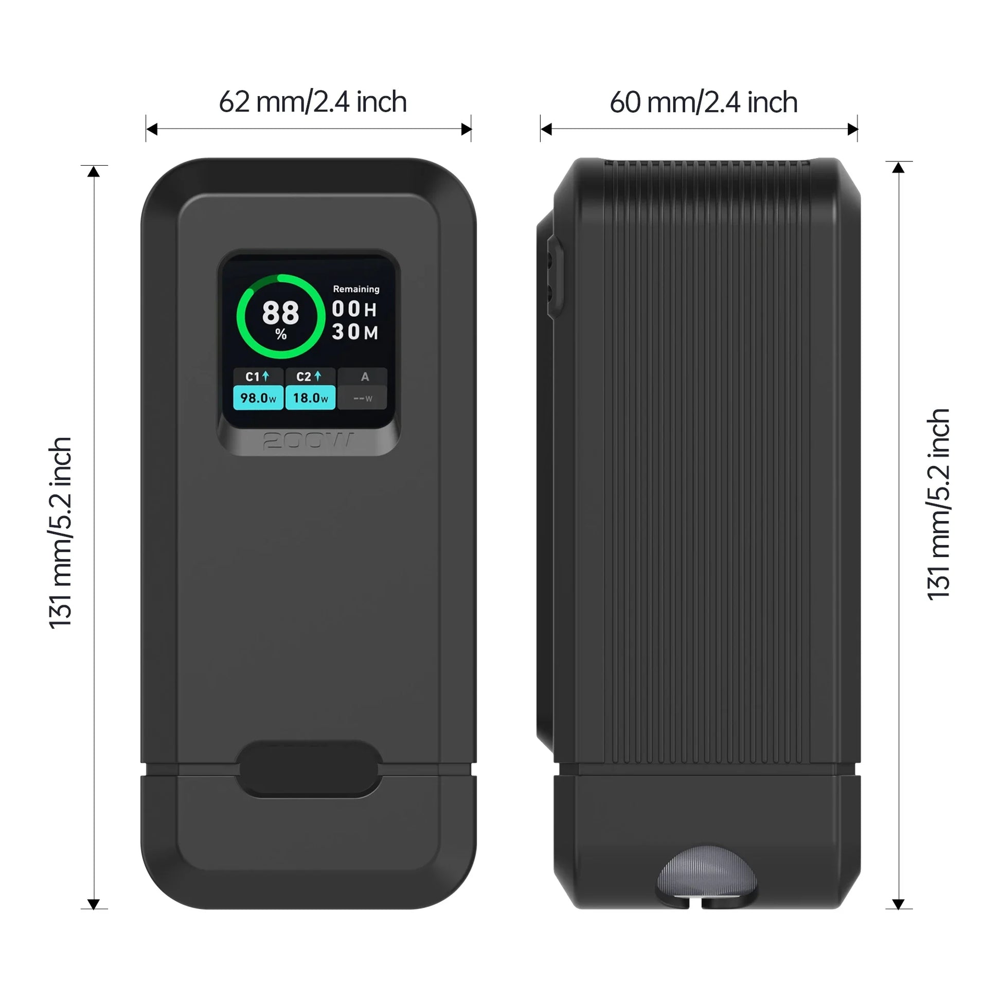 iPhone powerbank met lightning kabel