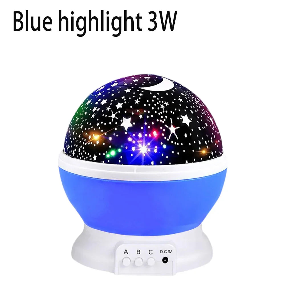 Mobiele projector lamp voor sterrenhemel