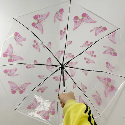 Stormproof paraplu met versterkte baleinen