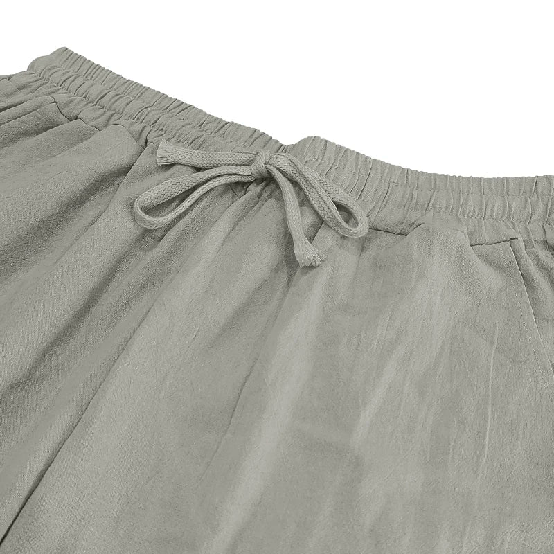 Linnen broek heren met rechte pasvorm – Tijdloze stijl