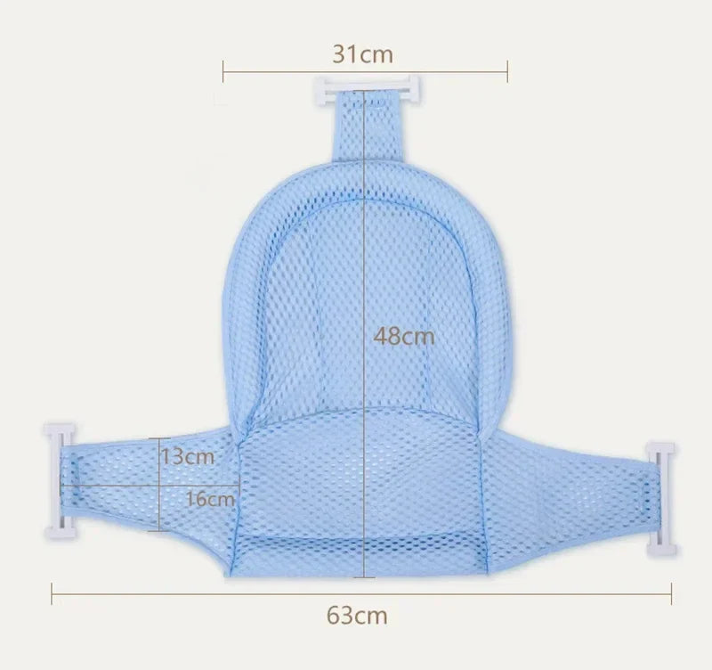 Ergonomisch babybadje voor ontspannen badtijd