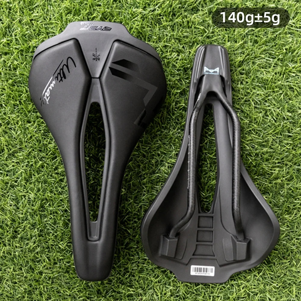 Zacht fietszadel met sportieve look