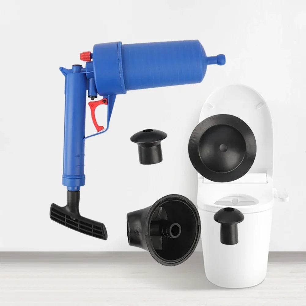 Witte toilet ontstopper met stijlvolle houder – Past in elk toilet