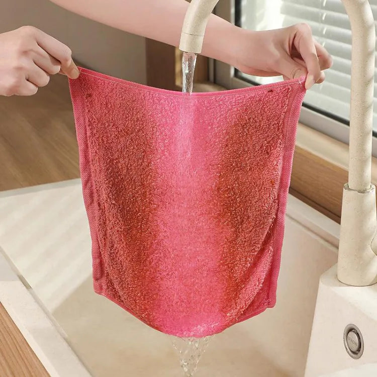Washandjes met ophanglus – Gemakkelijk op te bergen