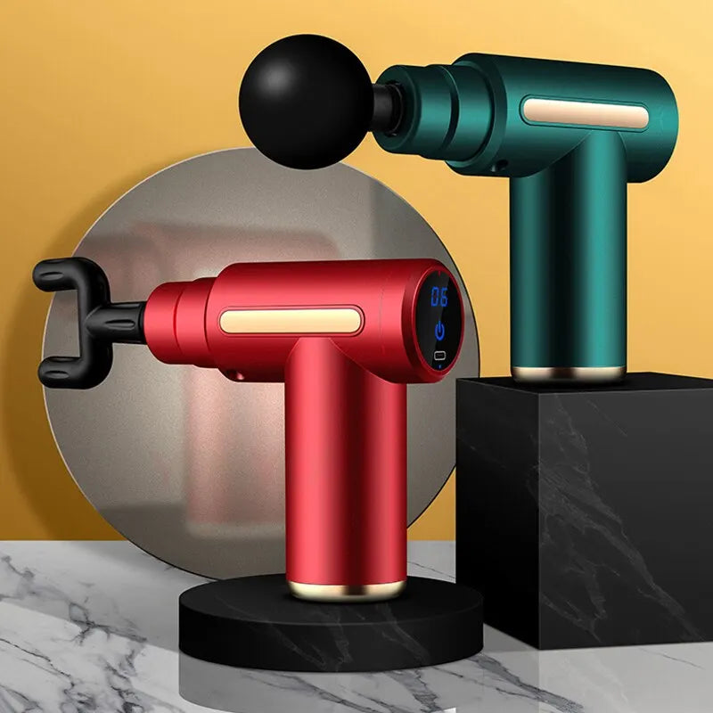 Massage gun met LED display – Duidelijke bediening