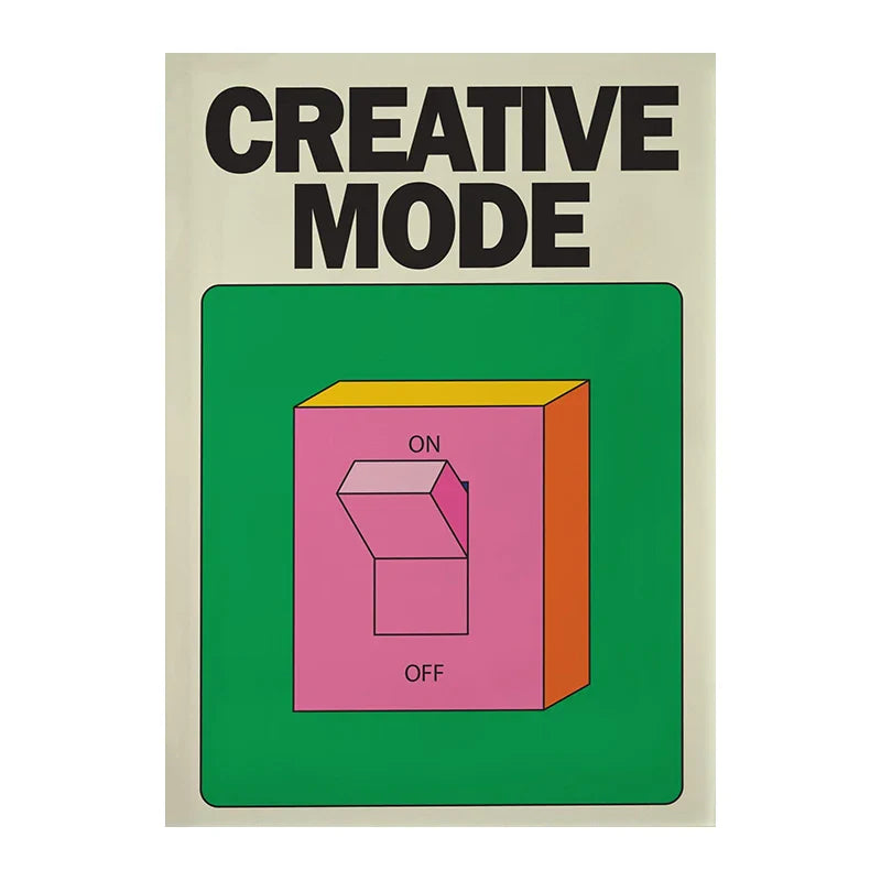 Posters in galerie-opstelling combineren