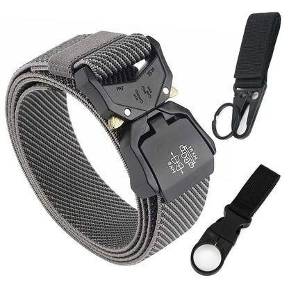 Riem heren met subtiele stiksels en textuur