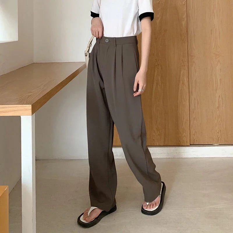 C&A linnen broek dames in effen design – Tijdloos en chic