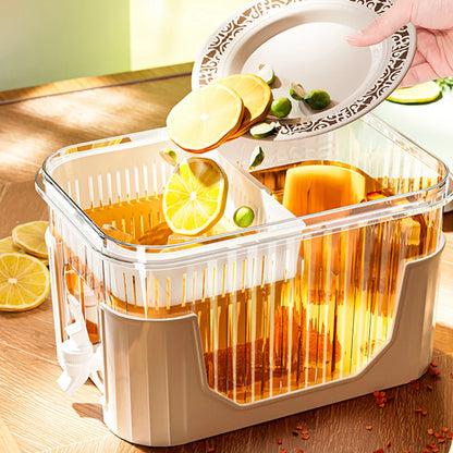 Xenos drankdispenser met houder – Luxe en stevig