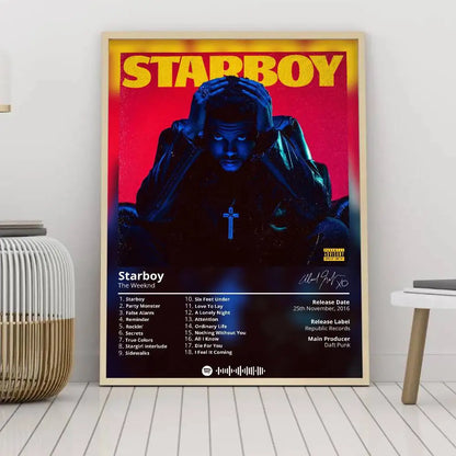 Grafische posters in zwart-wit stijl