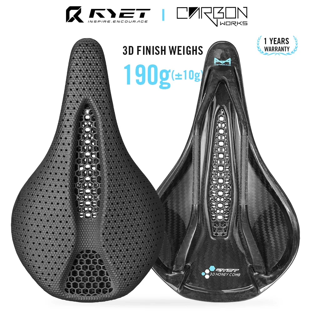 Fietszadel met ergonomisch comfortprofiel