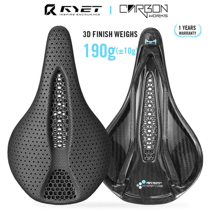 Fietszadel met ergonomisch comfortprofiel