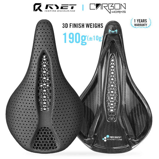 Fietszadel met ergonomisch comfortprofiel