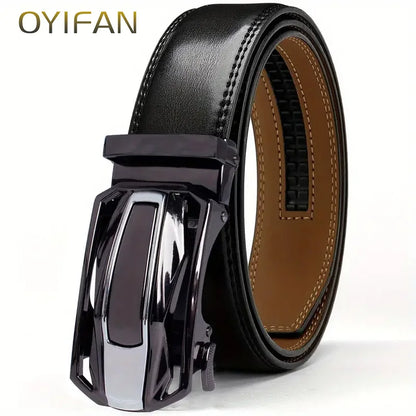 Riem heren met gespsluiting in brushed steel