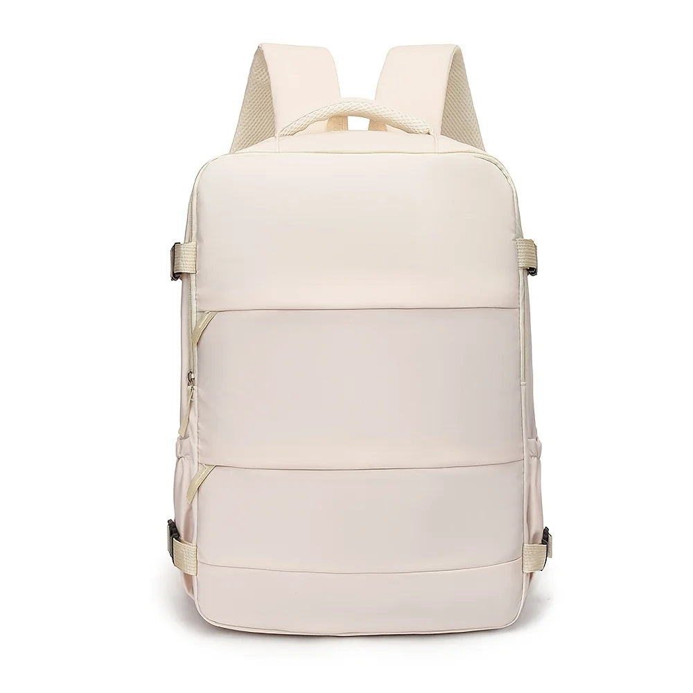 Handbagage rugzak met flessenhouder en laptopvak