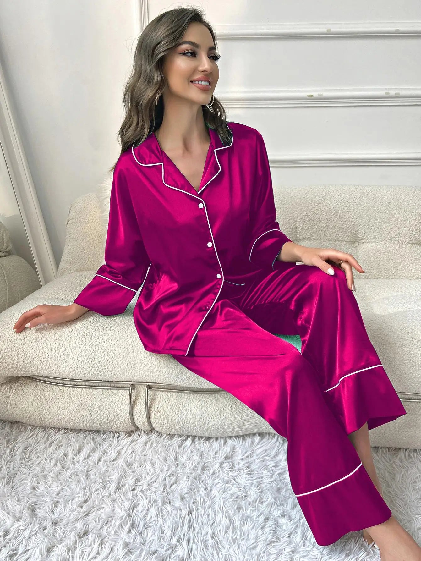 Dames pyjama set met bijpassende sokken