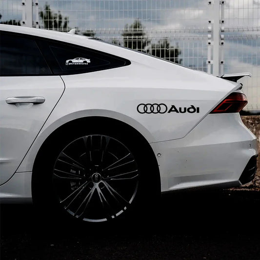 Auto stickers - Elegante achterruit stickers voor een stijlvolle uitstraling