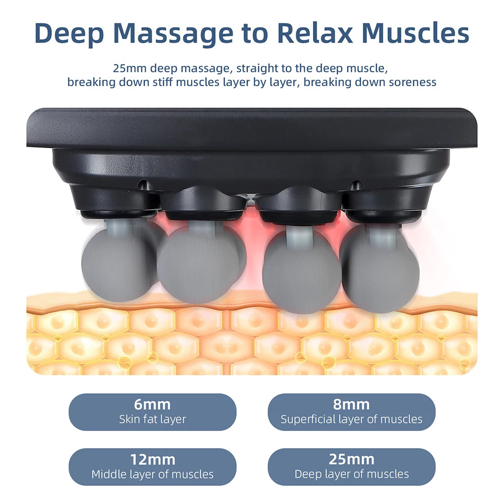 Oplaadbare massage gun – Altijd klaar voor gebruik