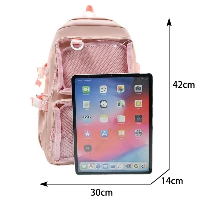 Stevige schooltas voor dagelijks gebruik – Comfort en ruimte