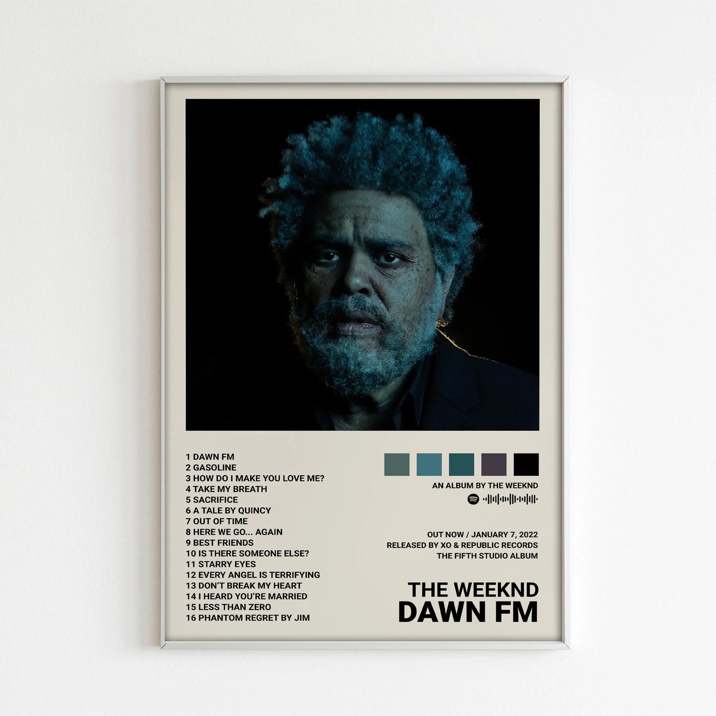 Poster voor Scandinavische interieurstijl