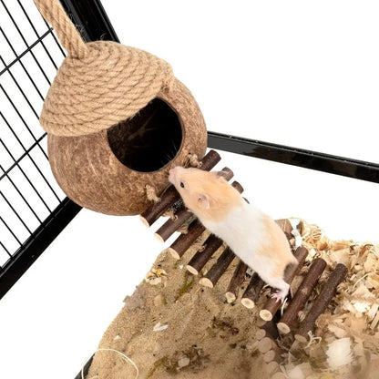 Vogelhuisje met sitestokje – Handig voor vogels