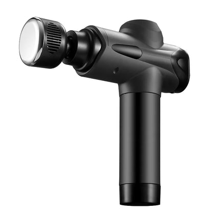 Massage gun van Aldi met standaard – Netjes op te bergen