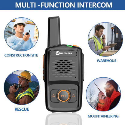 Walkie talkies met oplaadbare USB-aansluiting