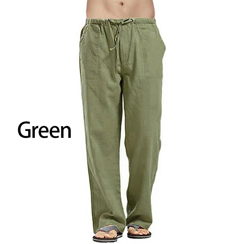 Basic linnenmix broek heren – Voor elke dag