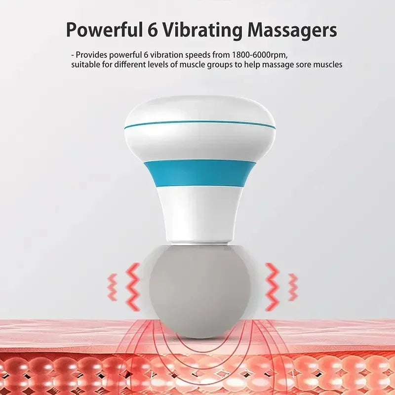 Massage gun met opzetstukken – Voor elke spiergroep