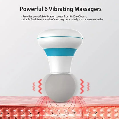 Massage gun met opzetstukken – Voor elke spiergroep