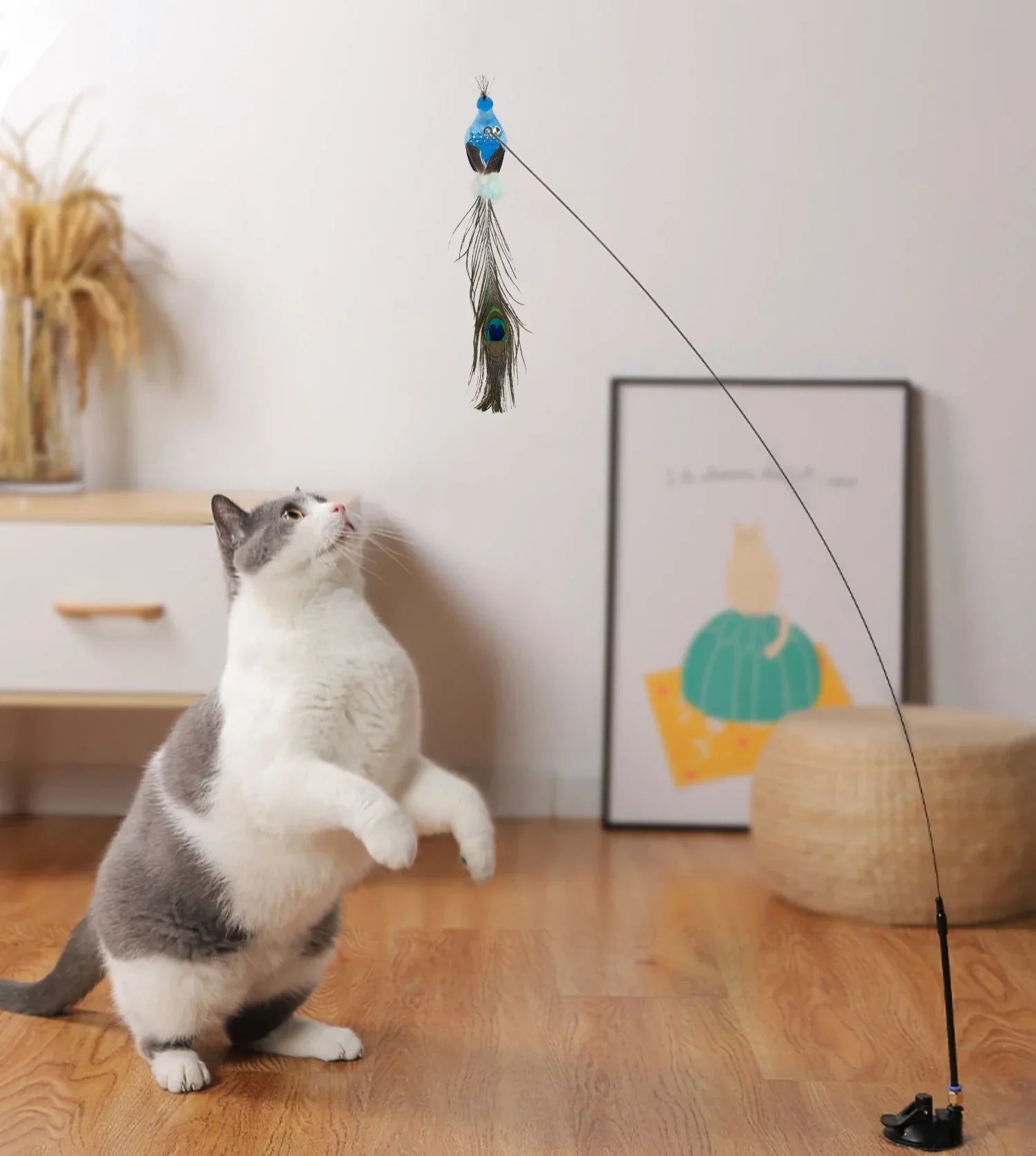 Kattenspeelgoed met automatische beweging – Speelt zelfstandig