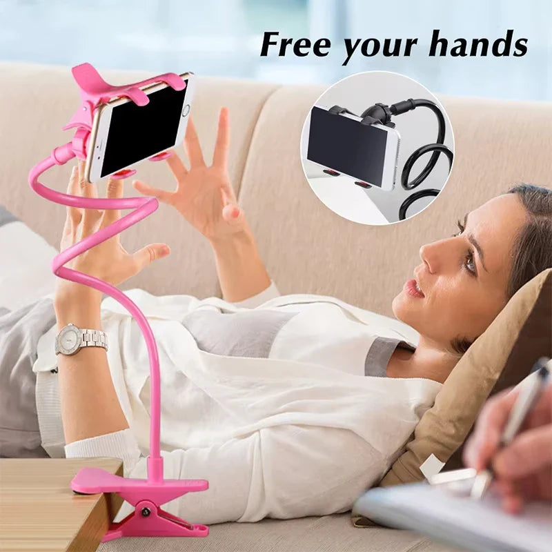 Handsfree houder voor in bed – Nooit meer je telefoon vasthouden