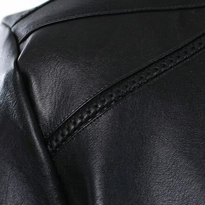 Leren jassen heren met strakke pasvorm – Perfect silhouet