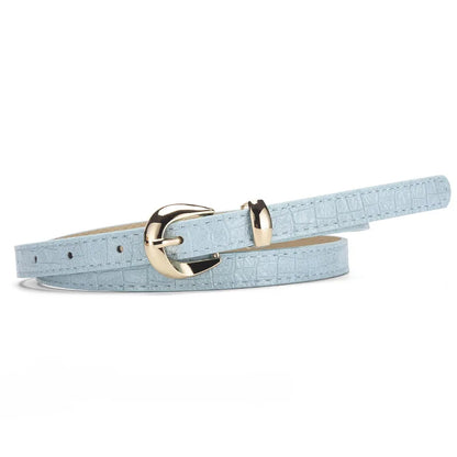Riem dames met fluweel en goudaccenten