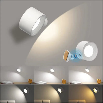 Wandlamp draadloos met instelbare helderheid – Flexibel gebruik