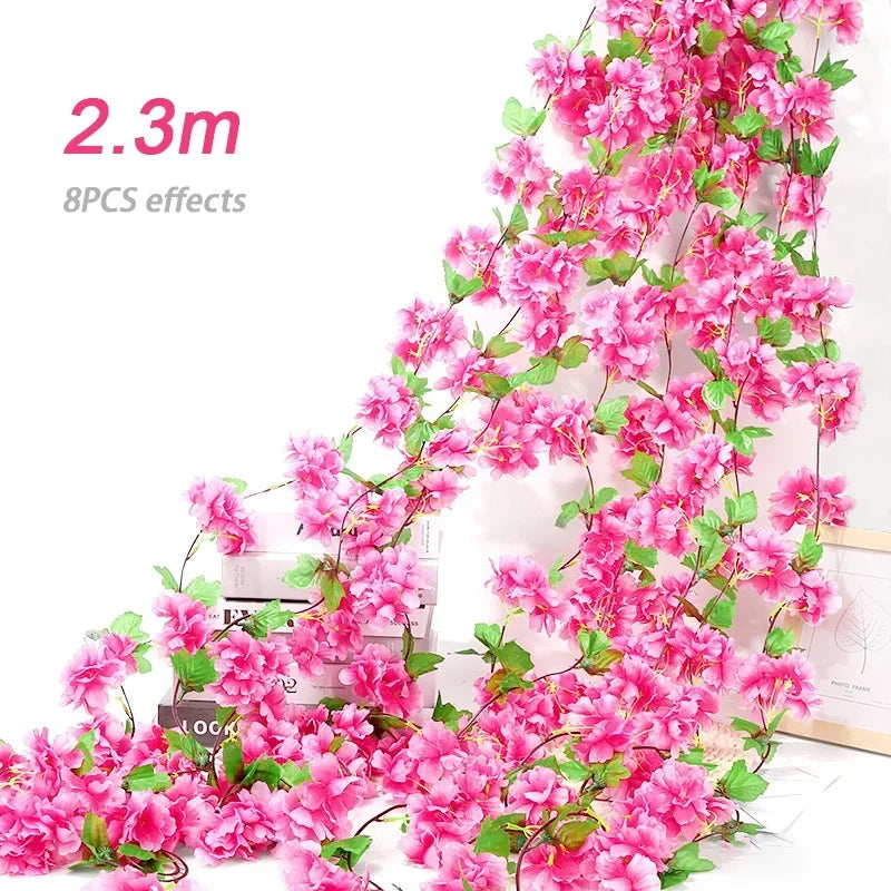 Zinken emmer met bloemen als decoratie