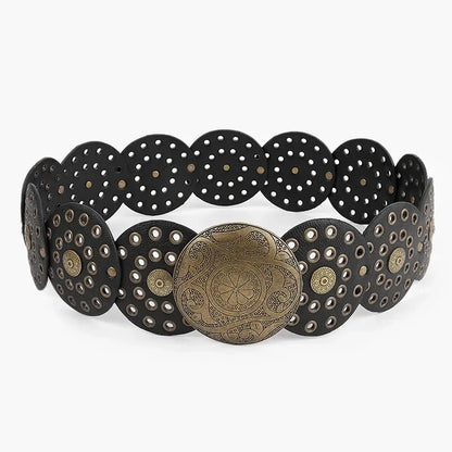 Elastische tailleband als stijlvolle riem