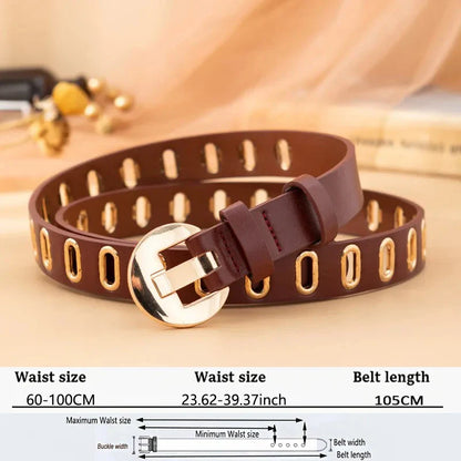 Elastische tailleband als stijlvolle riem