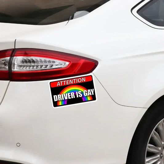 Auto stickers - Kleurrijke Regenboog Achterruit Stickers voor Unieke Zelfexpressie