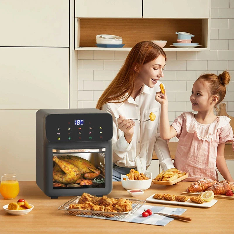 Airfryer XL voor grote gezinnen – Ruimte en snelheid