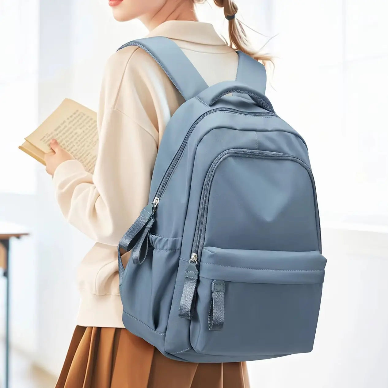 Handbagage rugzak met laptopvak tot 15 inch