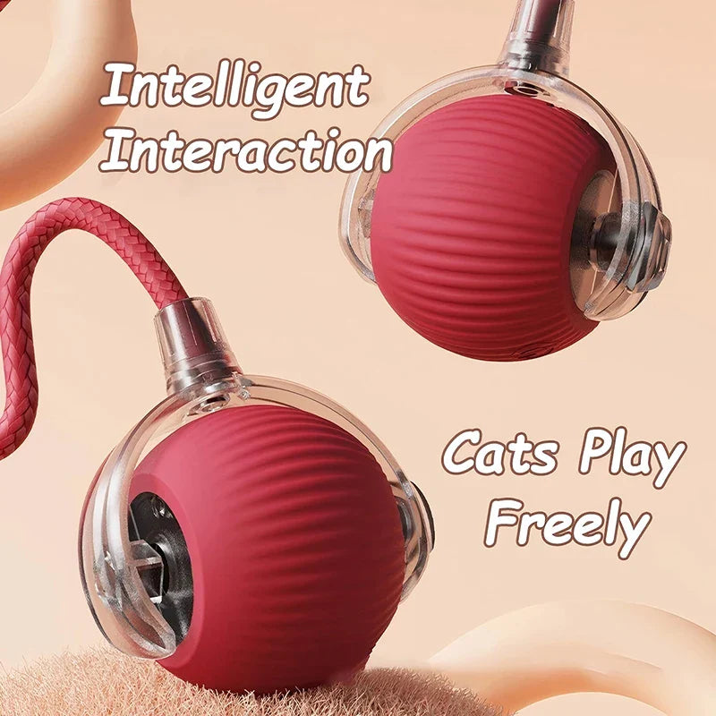 Kattenspeelgoed Action met licht en geluid – Dubbele stimulans