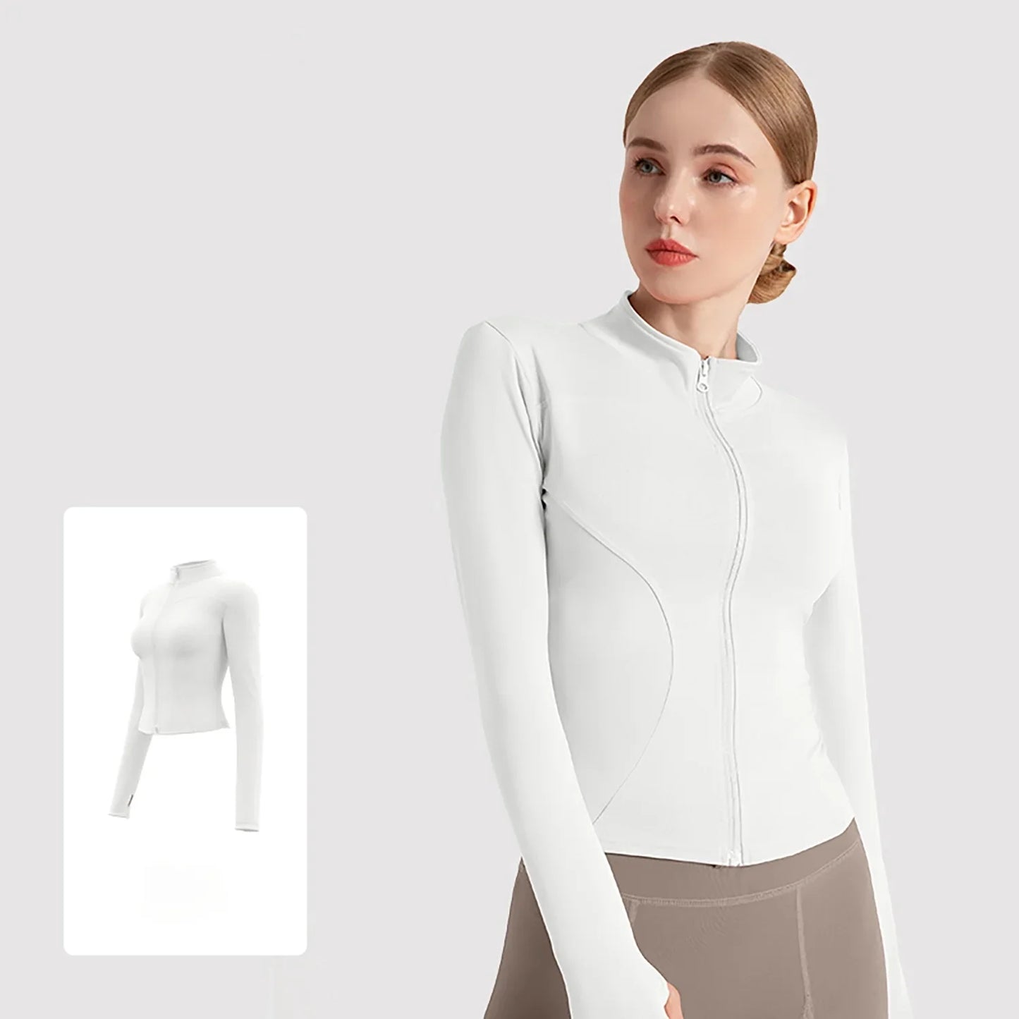 Hippe yoga set met geometrisch patroon