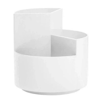 Ruimtebesparende desk organizer met verticale indeling