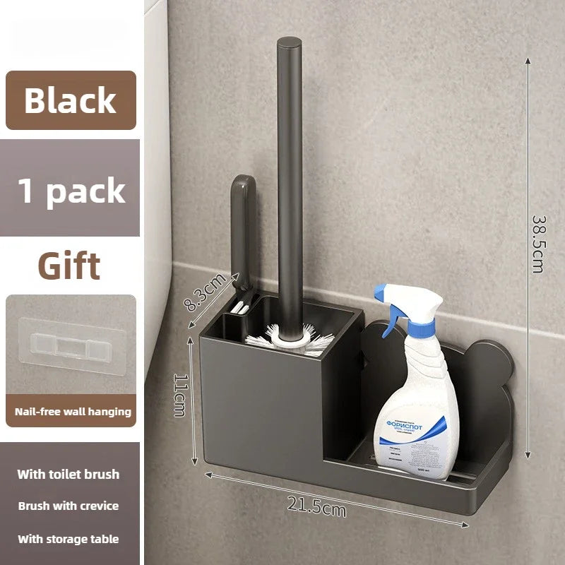 Tiger toiletborstel met soft-close – Stille sluiting