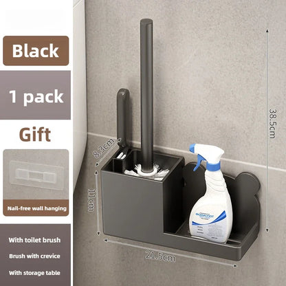 Tiger toiletborstel met soft-close – Stille sluiting