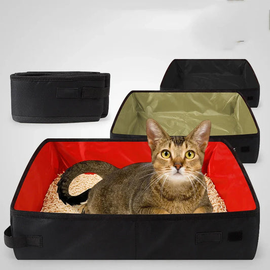 Mooie kattenbak met marmerlook – Luxe voor je huisdier